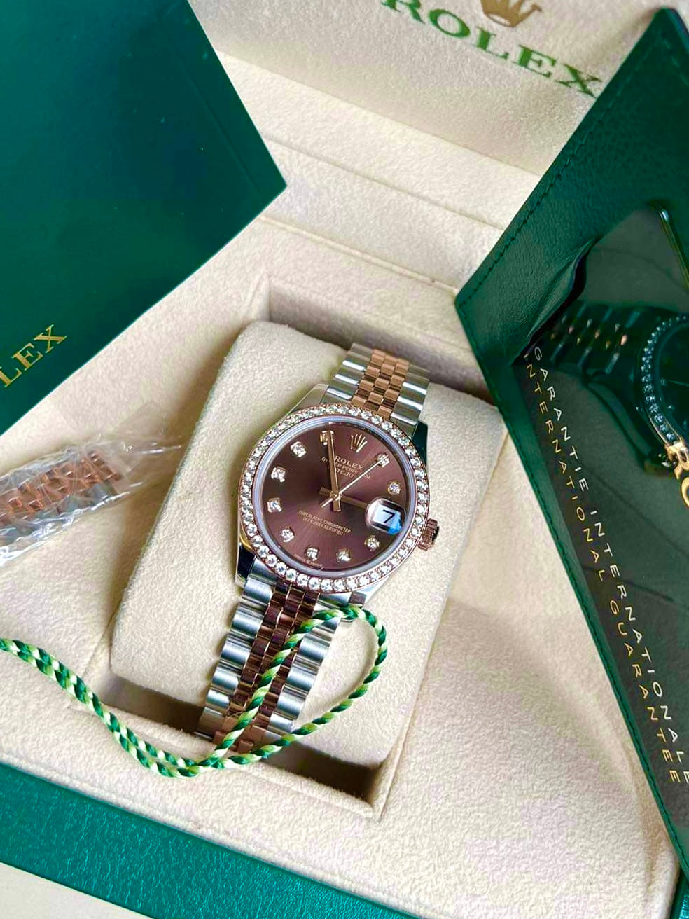 Đồng Hồ Rolex DateJust 278381RBR Chocolate Size 31mm