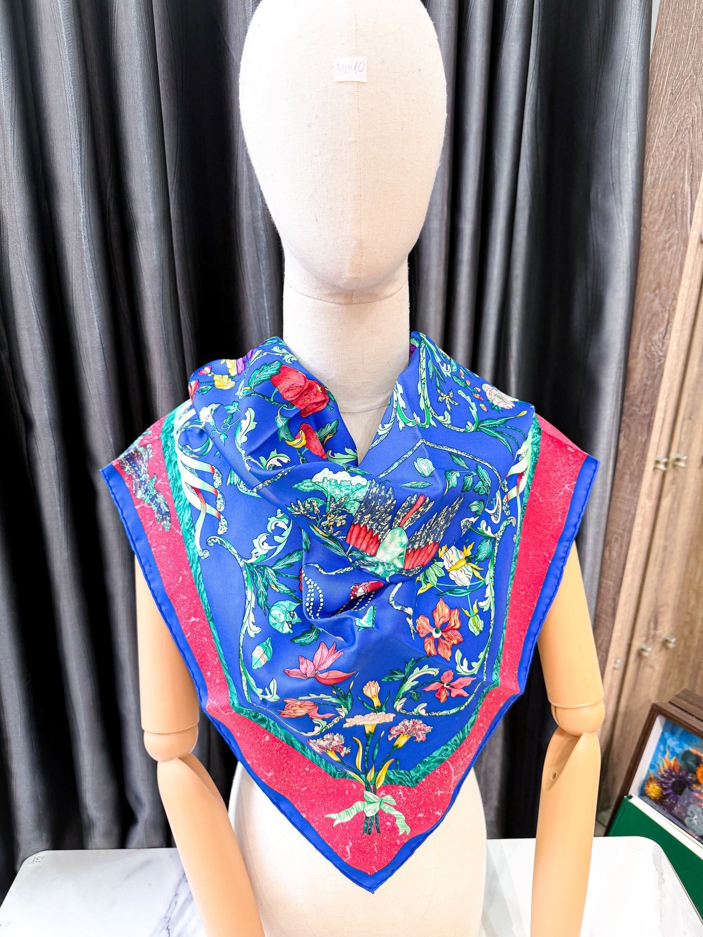 Khăn Lụa Hermes Khổ 90x90 HN10 25/10