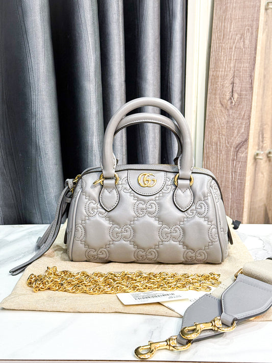 Gucci Speedy New Grey