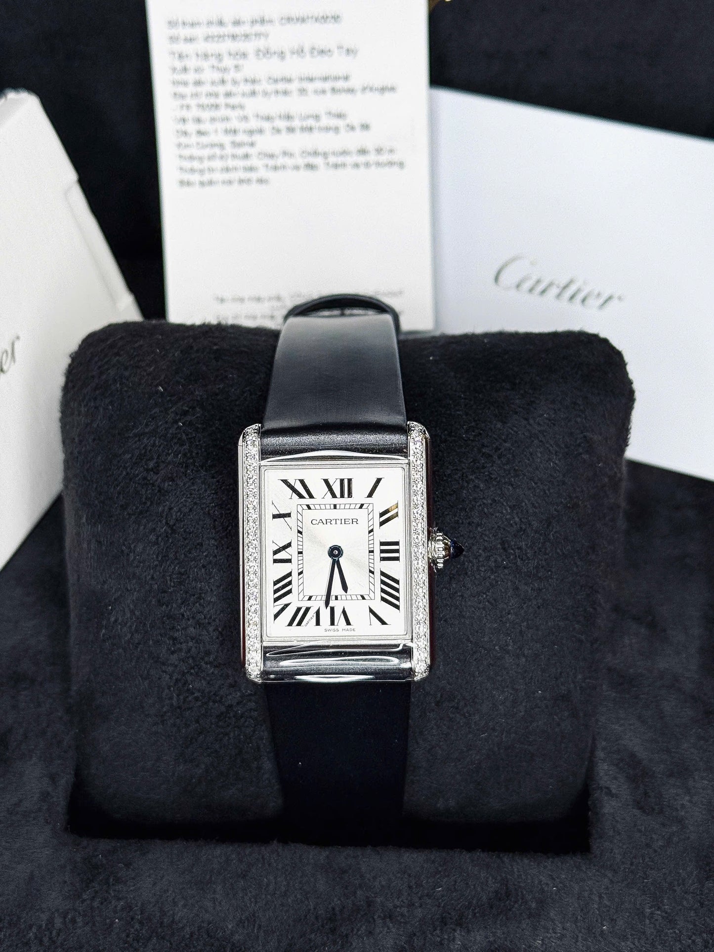 Đồng Hồ Cartier Tank Must Size M W4TA0030