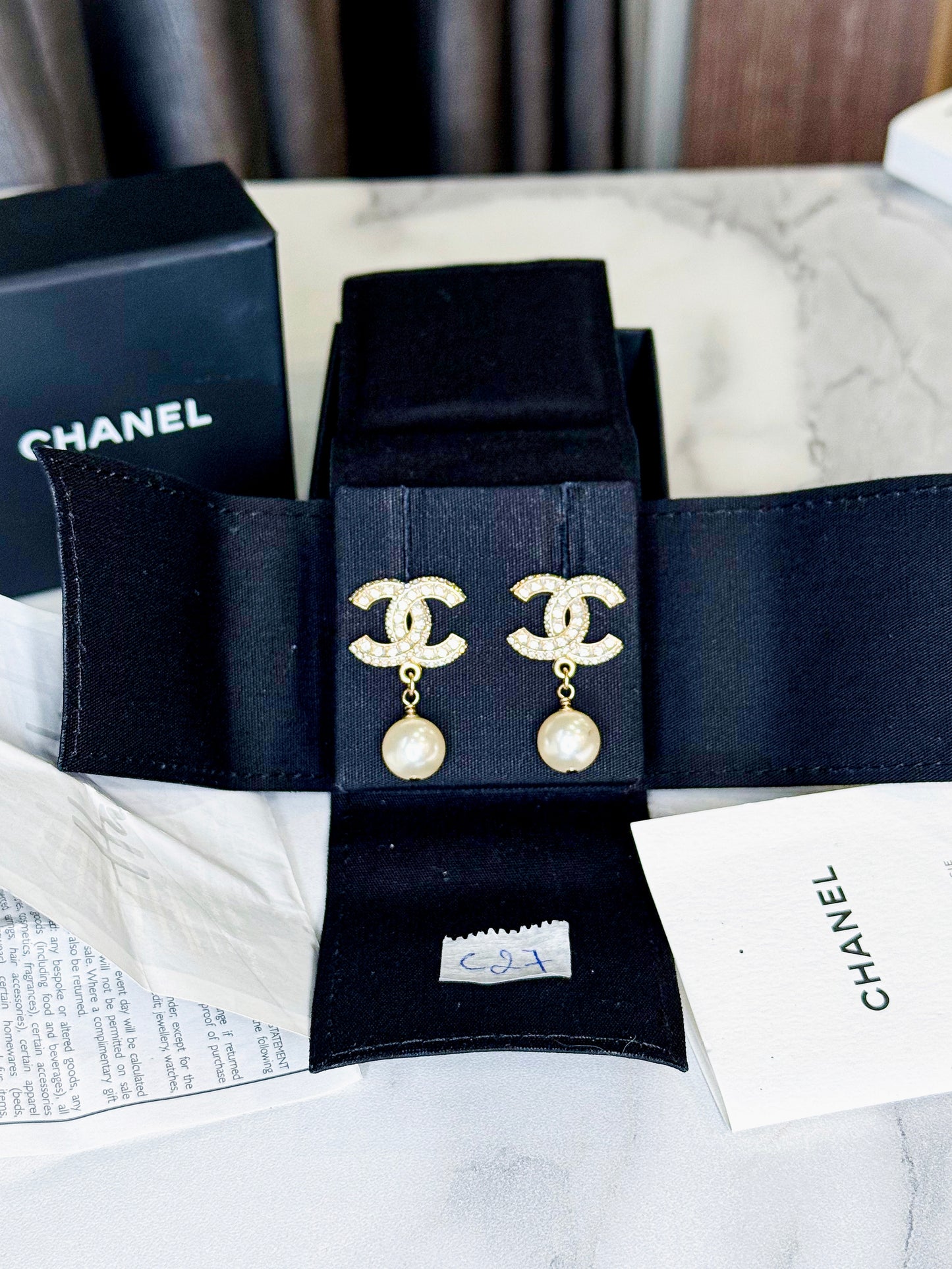 Khuyên Tai Chanel Used C27