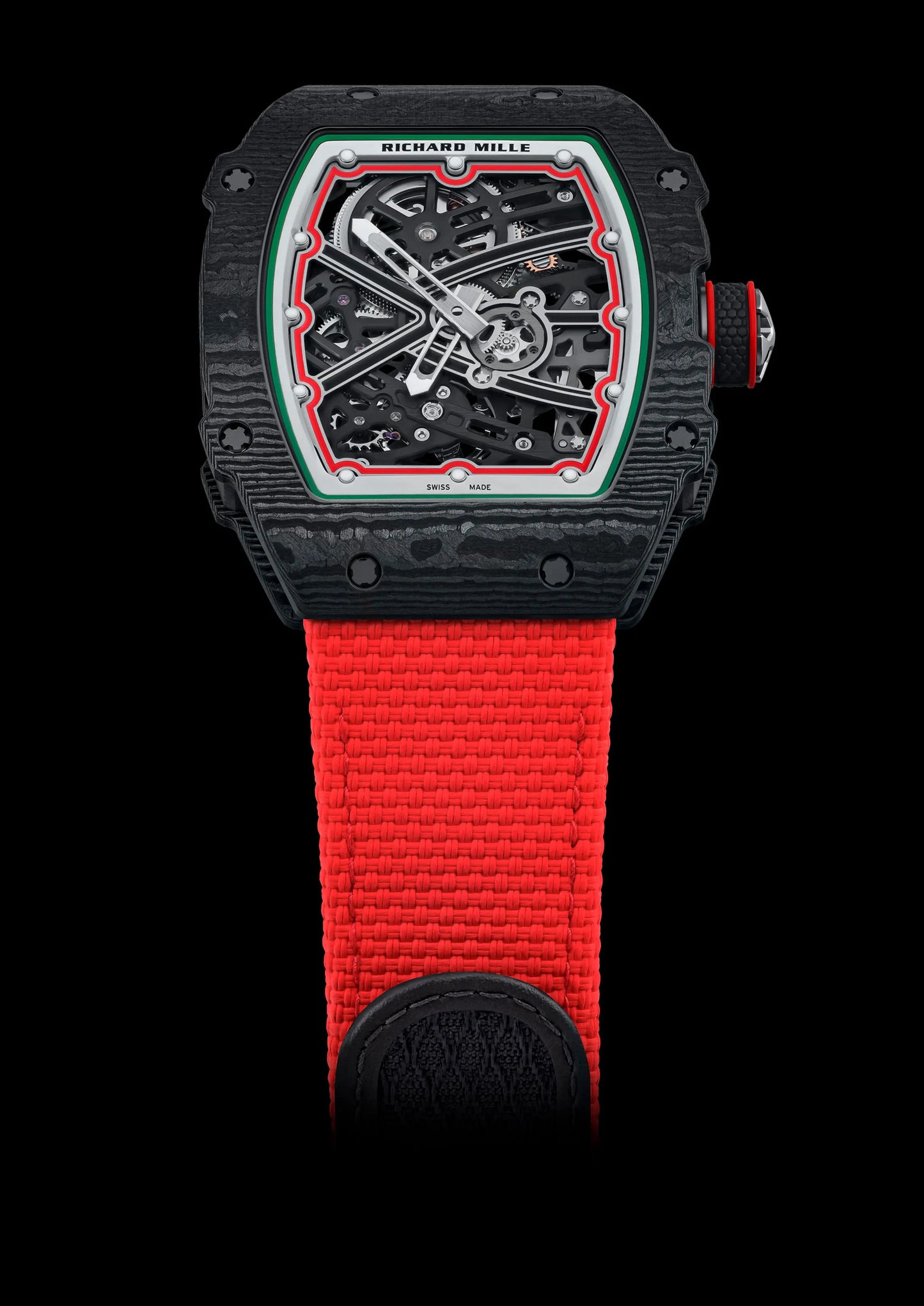 Đồng Hồ Richard Mille 67-02 Automatic Italy Carbon NTPT