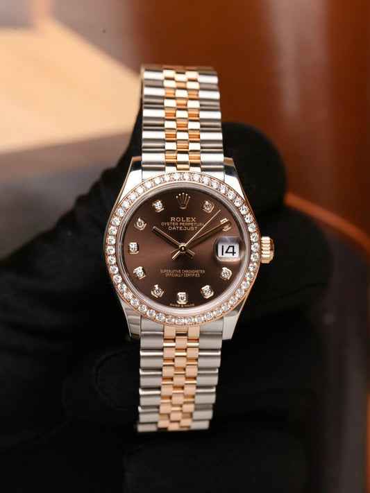 Đồng Hồ Rolex DateJust 278381RBR Chocolate Size 31mm