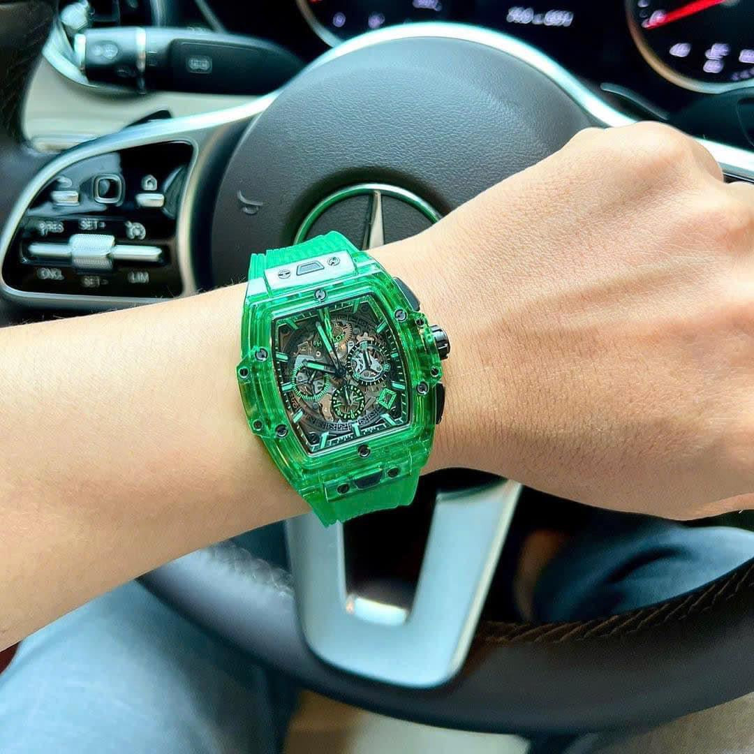 Đồng Hồ Hublot Spirit Of Bigbang Sapphire Green Saxem 42mm