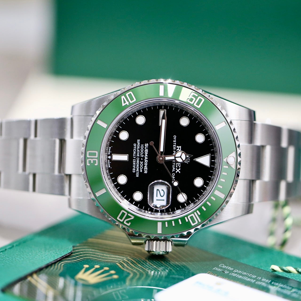 Đồng Hồ Rolex 126610LV Kermit Submariner 41mm