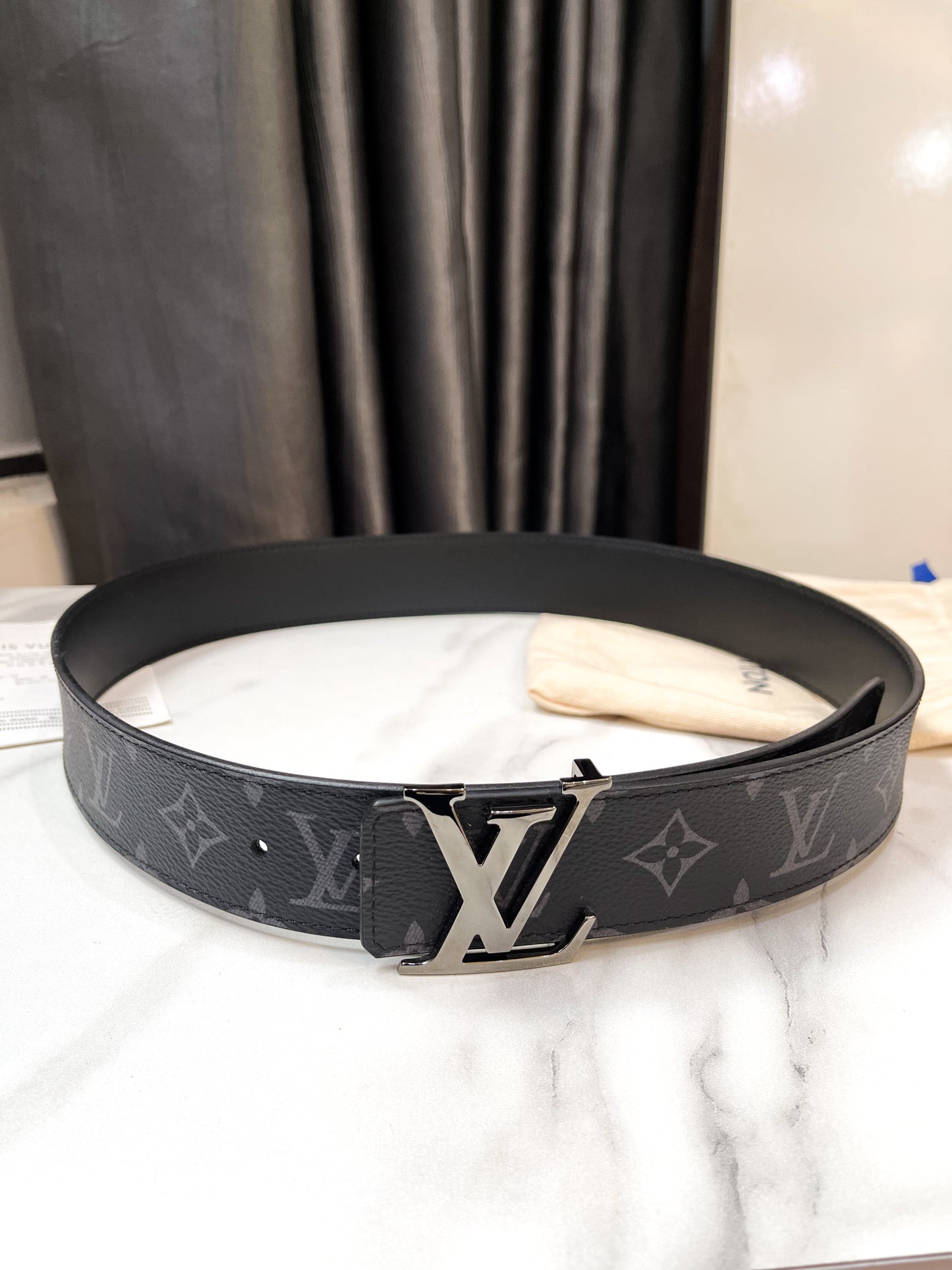 Belt LV Nam Size 85