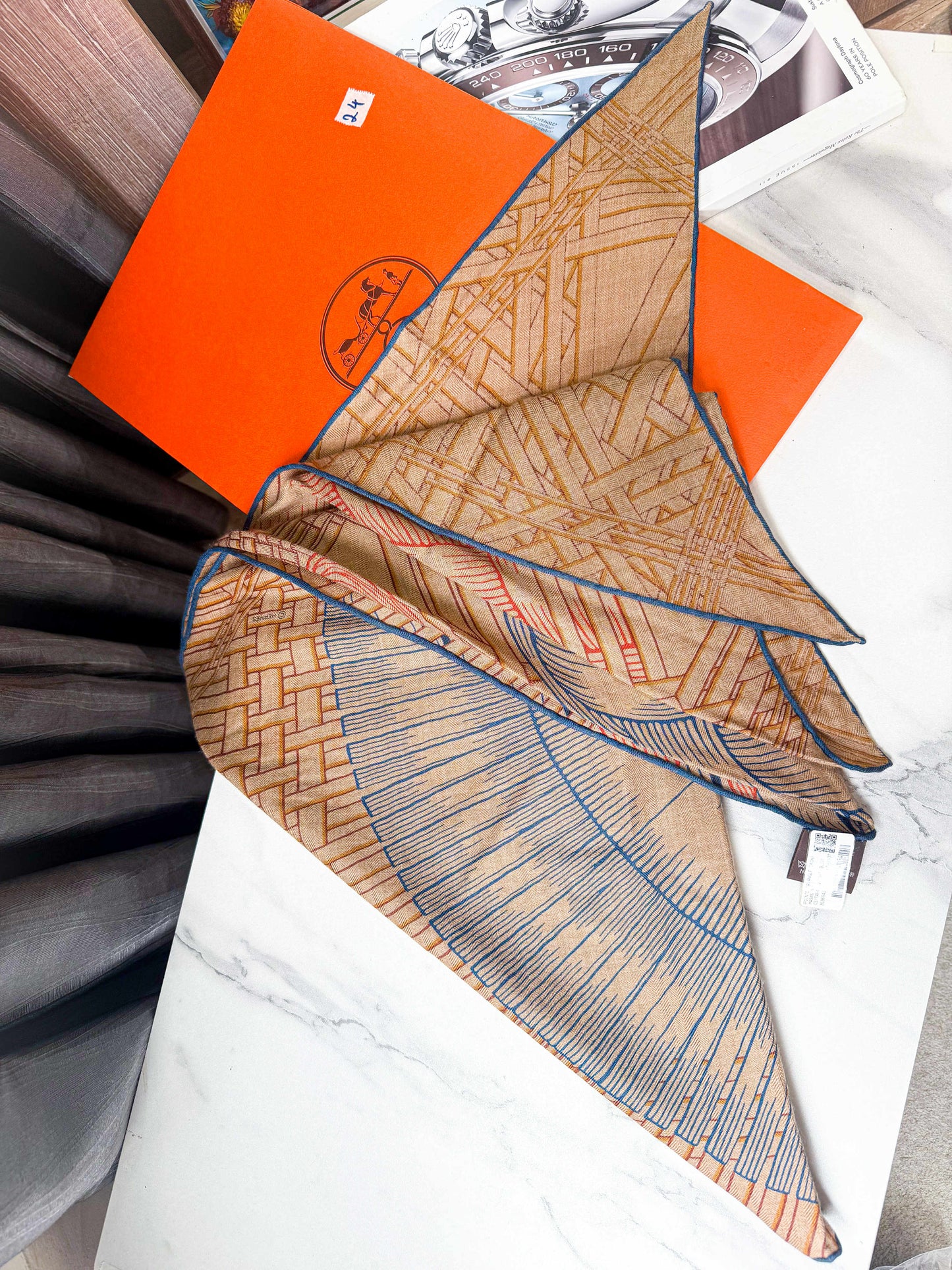 Khăn Lụa Hermes New HN24 5/11