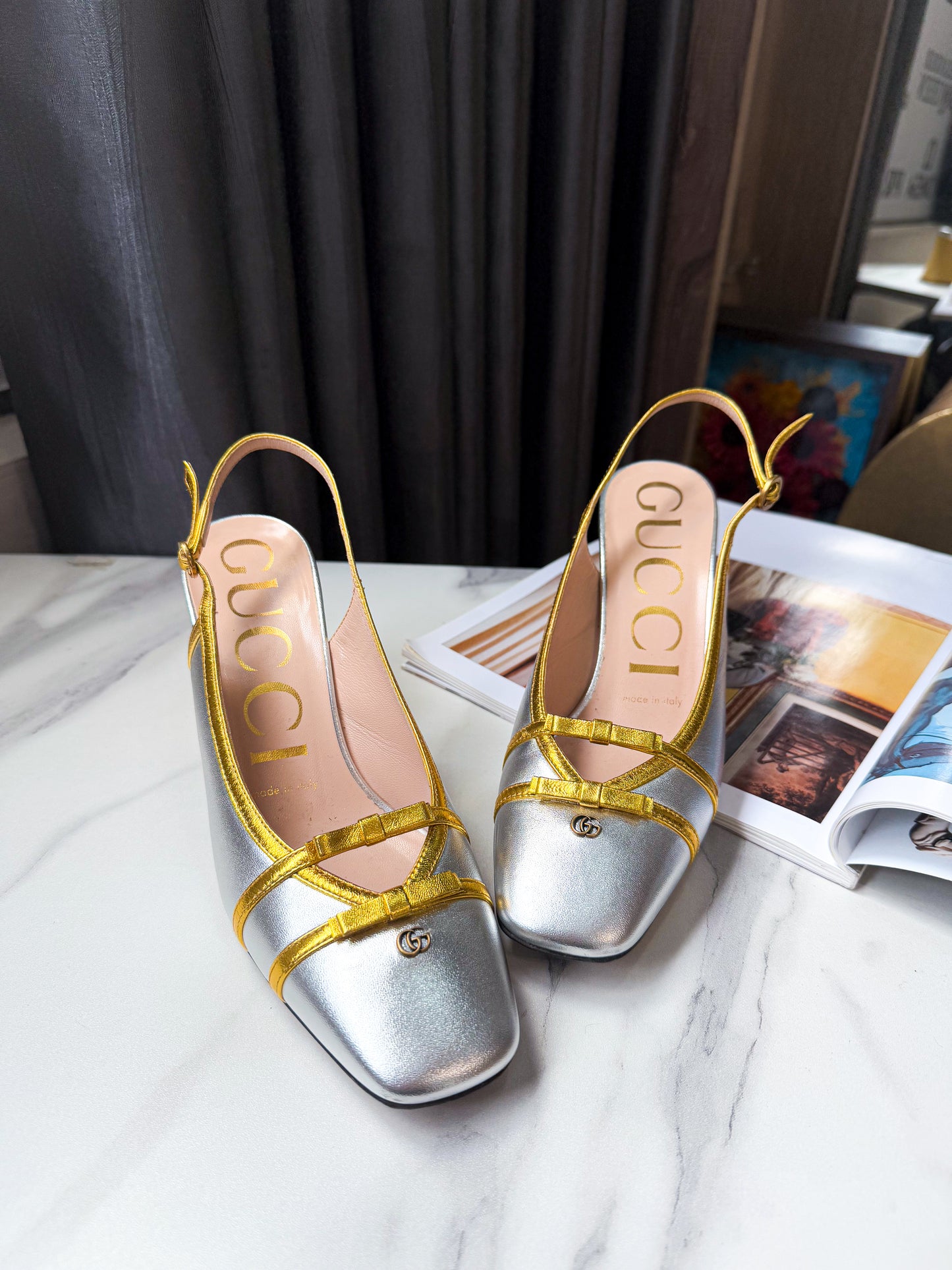 Slingback Gucci Used Size 36