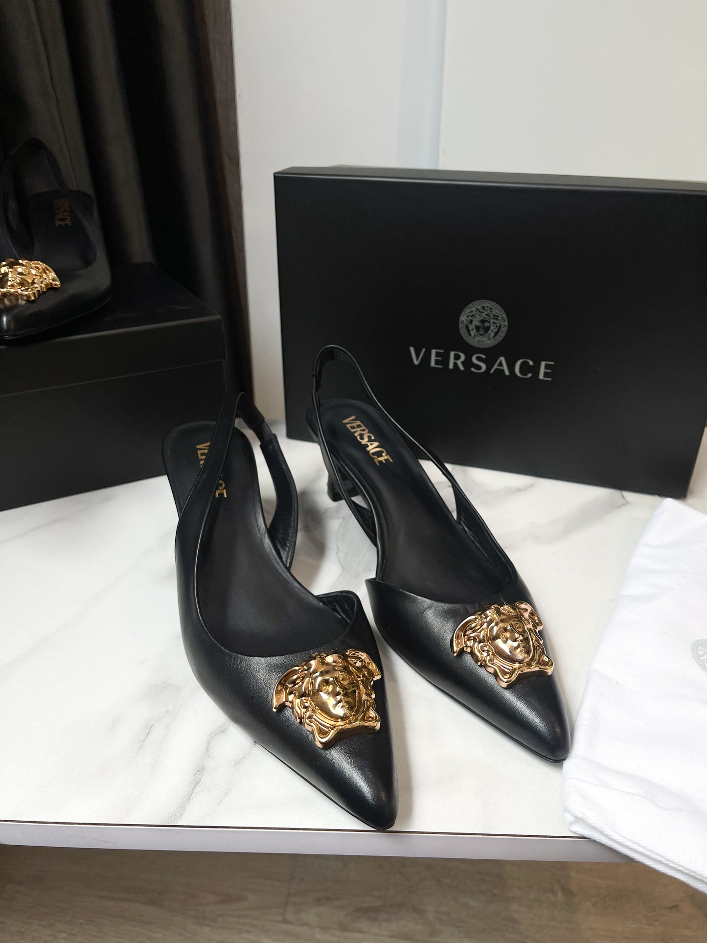 Slingback Versace New