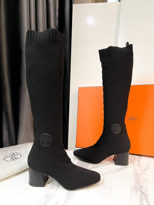 Boot Hermes Cao Cổ Size 36