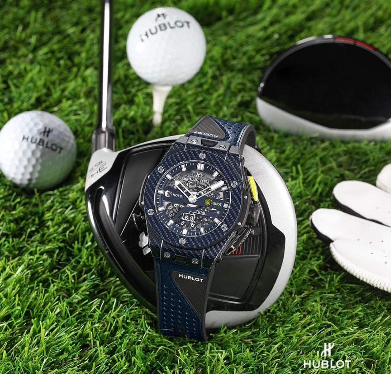 Đồng Hồ Hublot Bigbang Unico Golf Blue 45mm