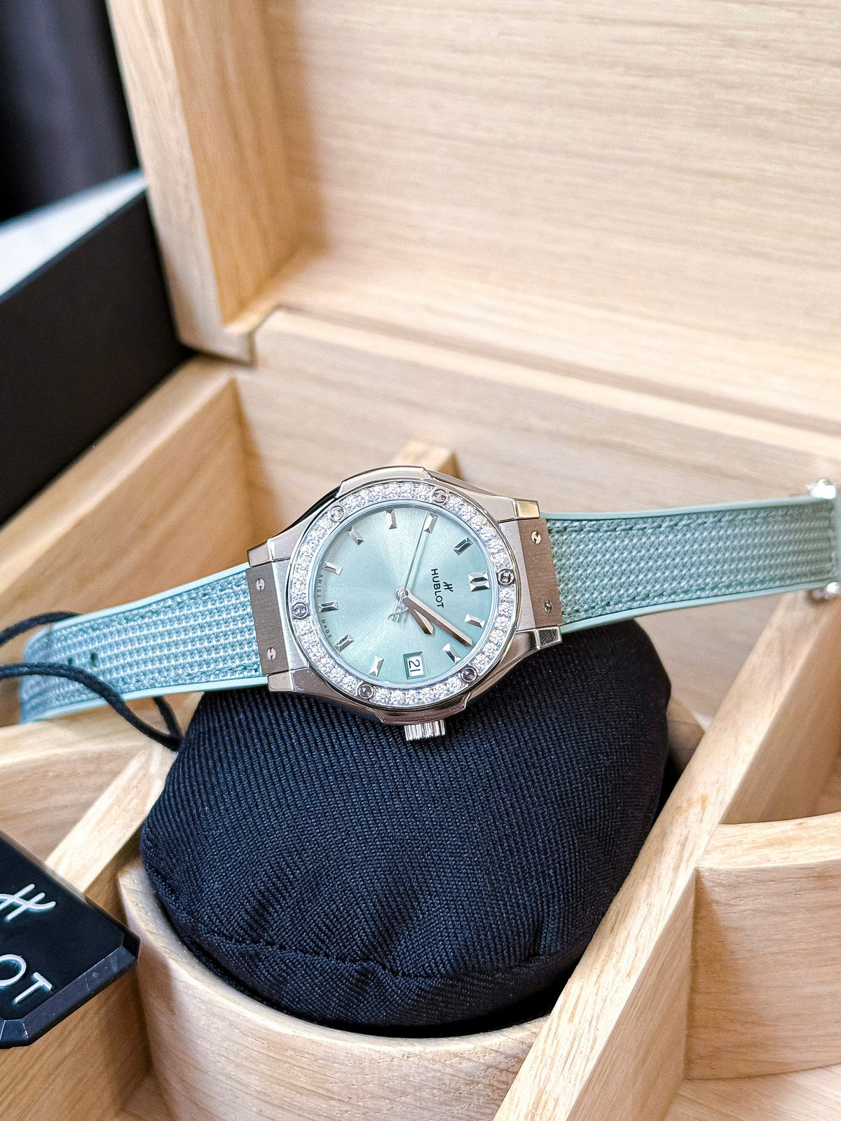 Hublot Classic Fusion Sage Green 33mm