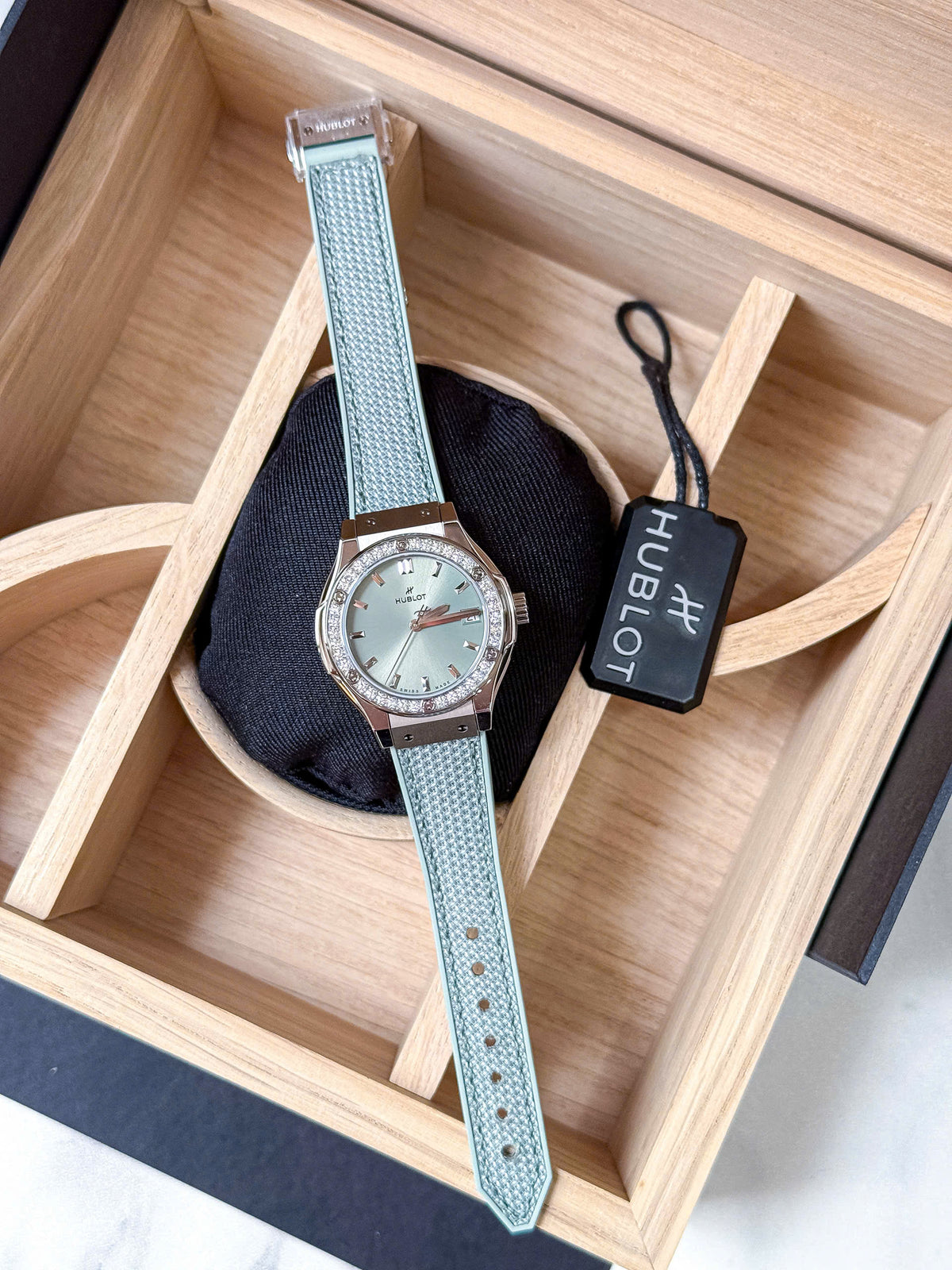 Hublot Classic Fusion Sage Green 33mm