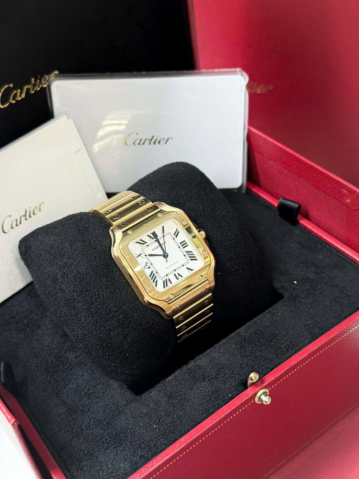 Cartier Santos de Cartier Medium WGSA0030