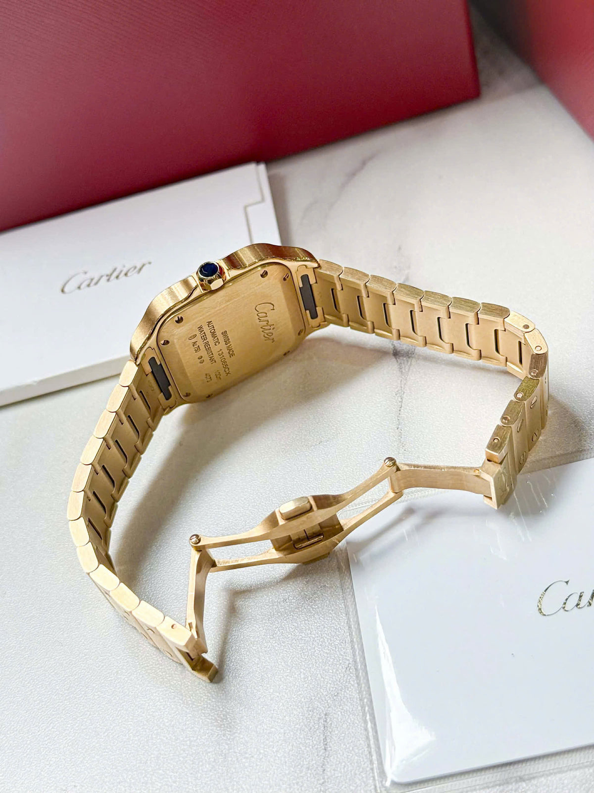 Cartier Santos de Cartier Medium WGSA0030