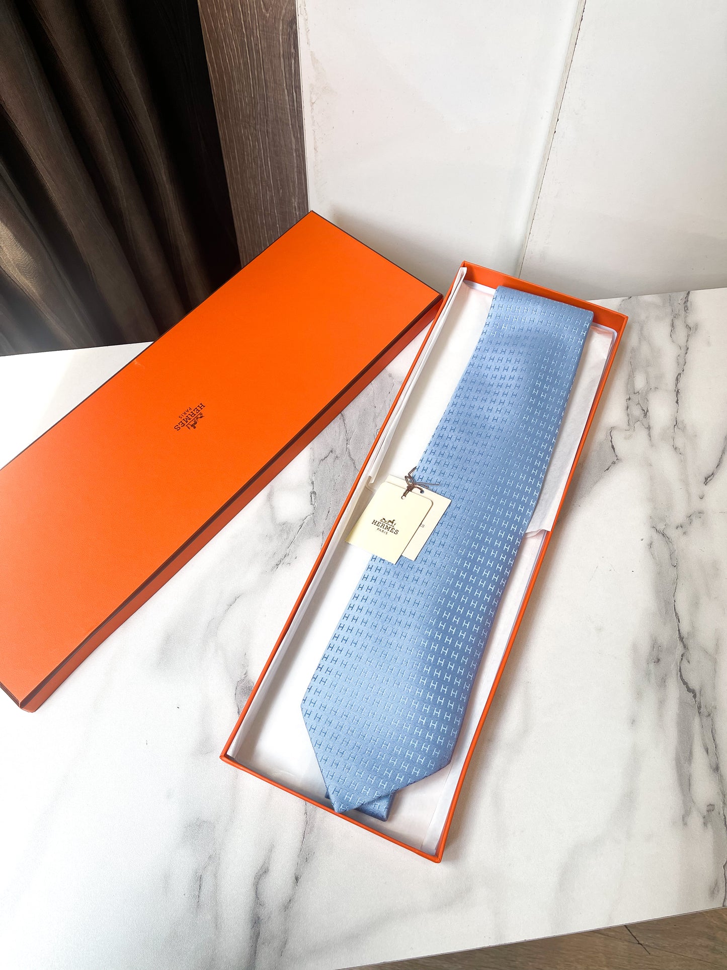 Cà Vạt Hermes New