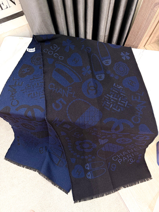 Khăn Chanel Ánh Kim KH142