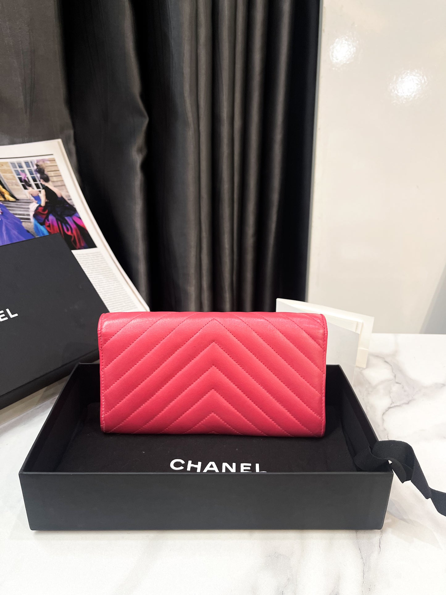 Ví Dài Chanel Chevron