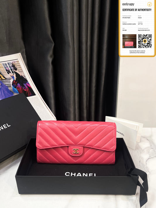 Ví Dài Chanel Chevron