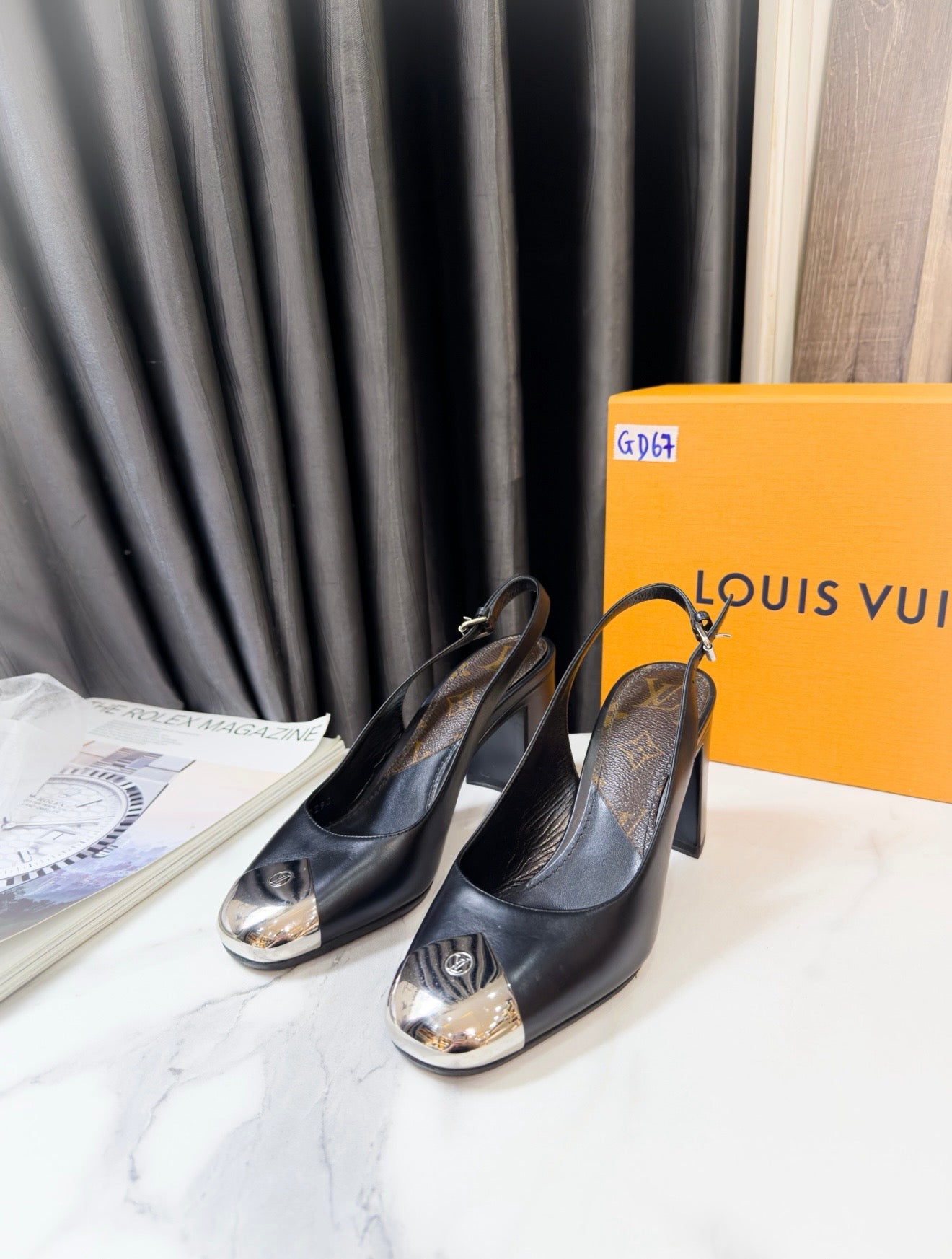 Slingback LV Size 37.5 GD67
