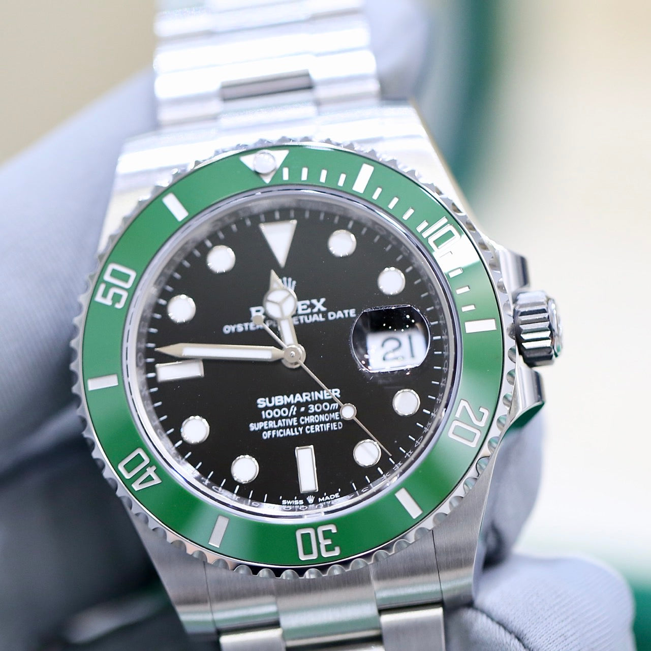 Đồng Hồ Rolex 126610LV Kermit Submariner 41mm