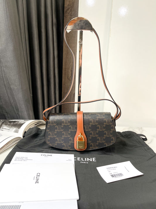 Celine Clutch On Strap New