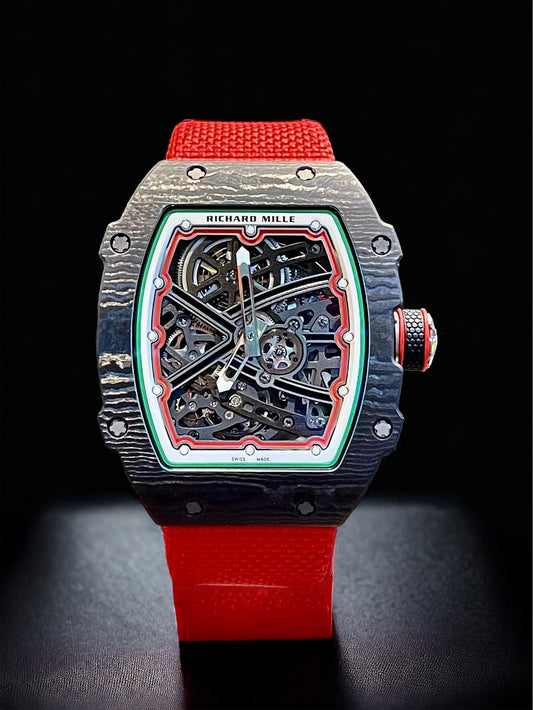 Đồng Hồ Richard Mille 67-02 Automatic Italy Carbon NTPT