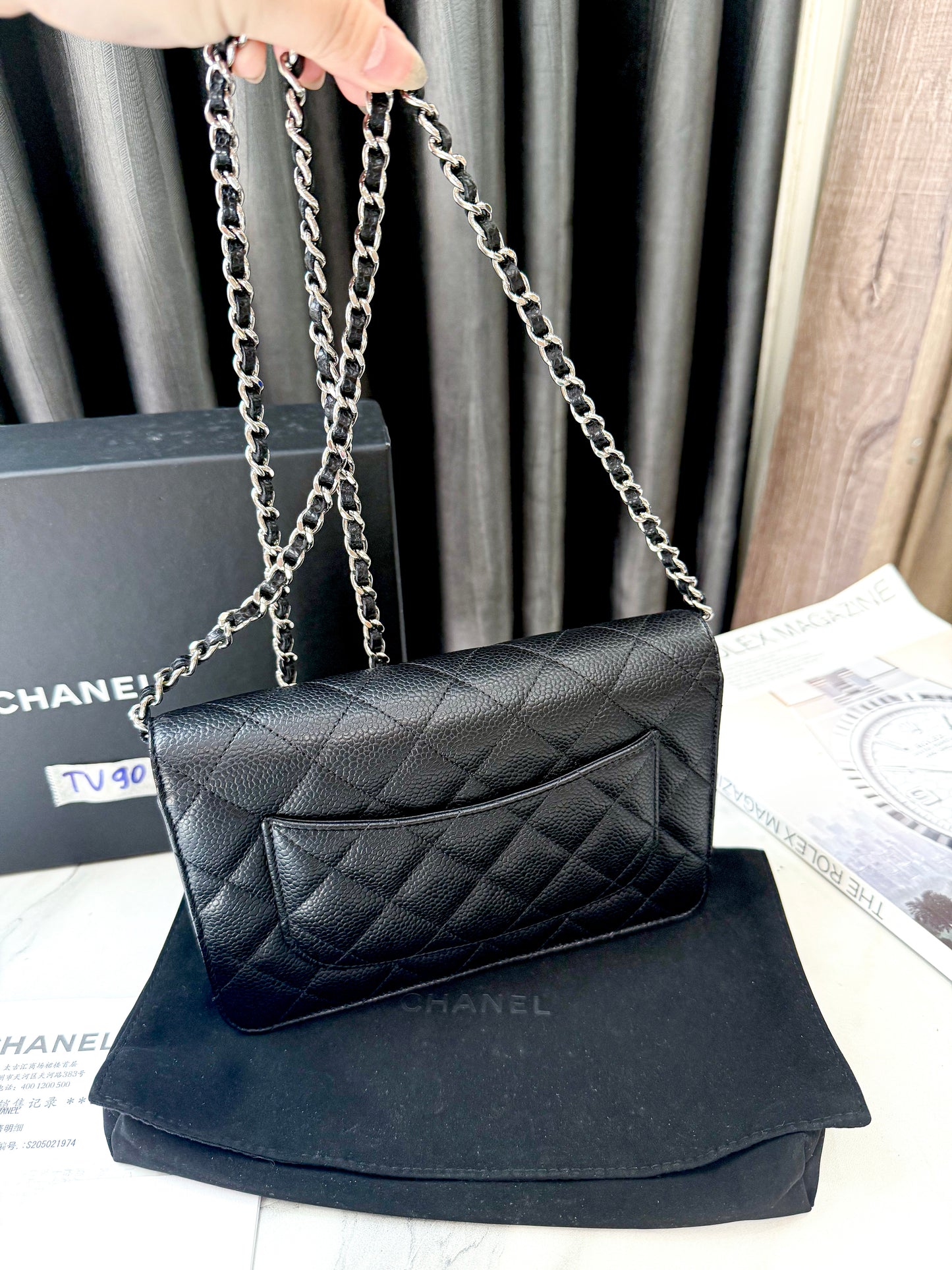 A A Chanel Woc Caviar TV90