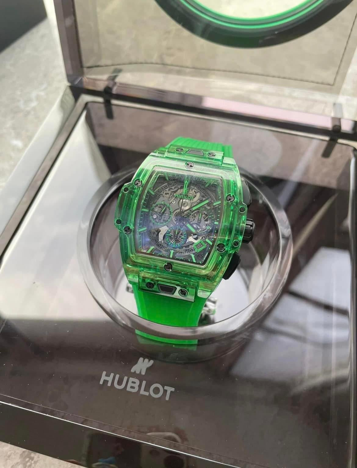 Đồng Hồ Hublot Spirit Of Bigbang Sapphire Green Saxem 42mm