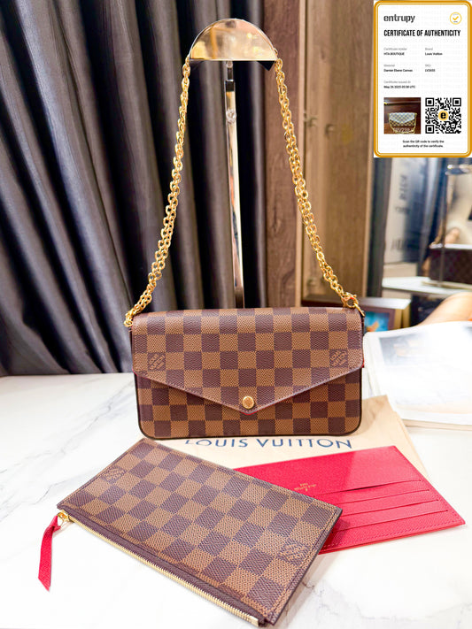 LV Felicie Damier