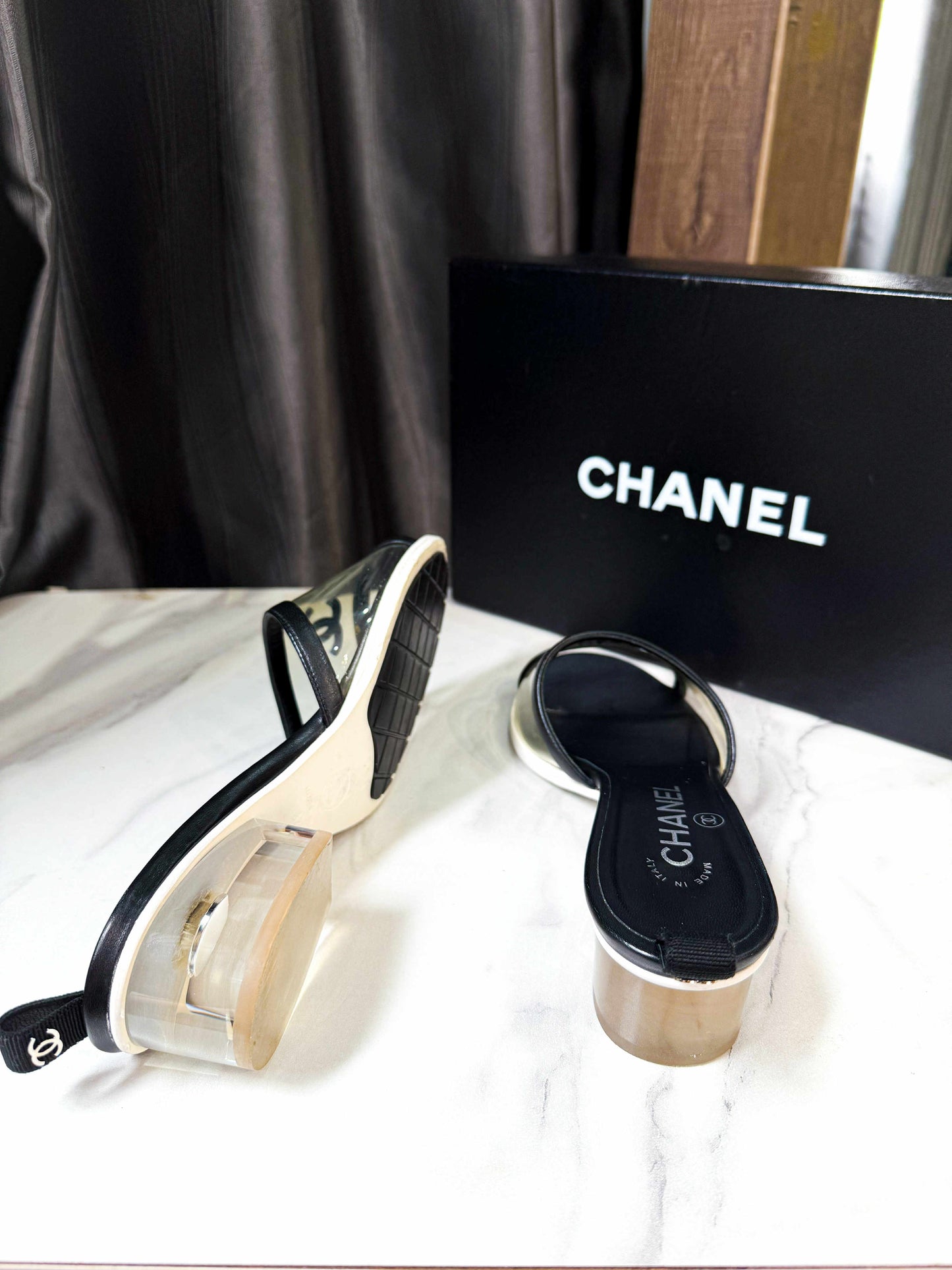 Dép Chanel Size 37c Used