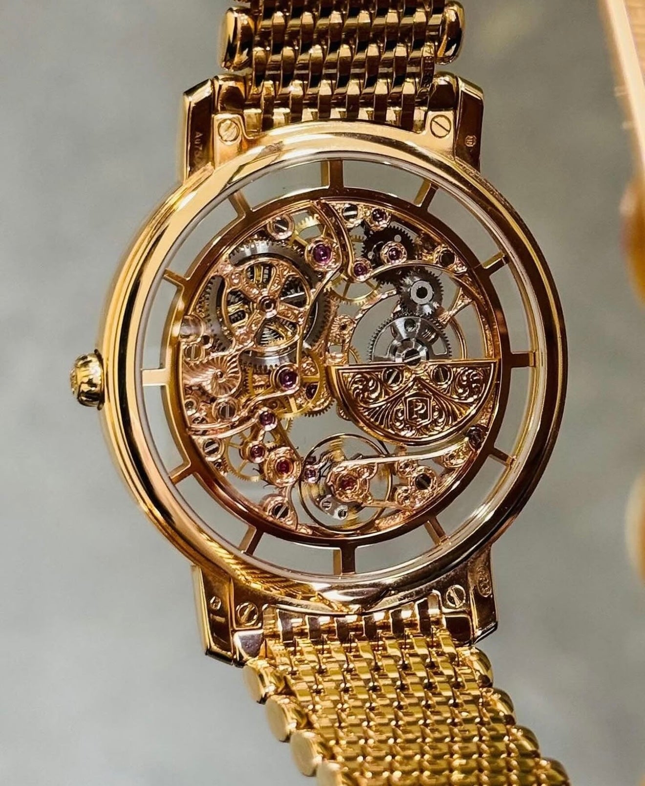 Đồng Hồ Patek Philippe 5180/1R Skeleton Rose Gold