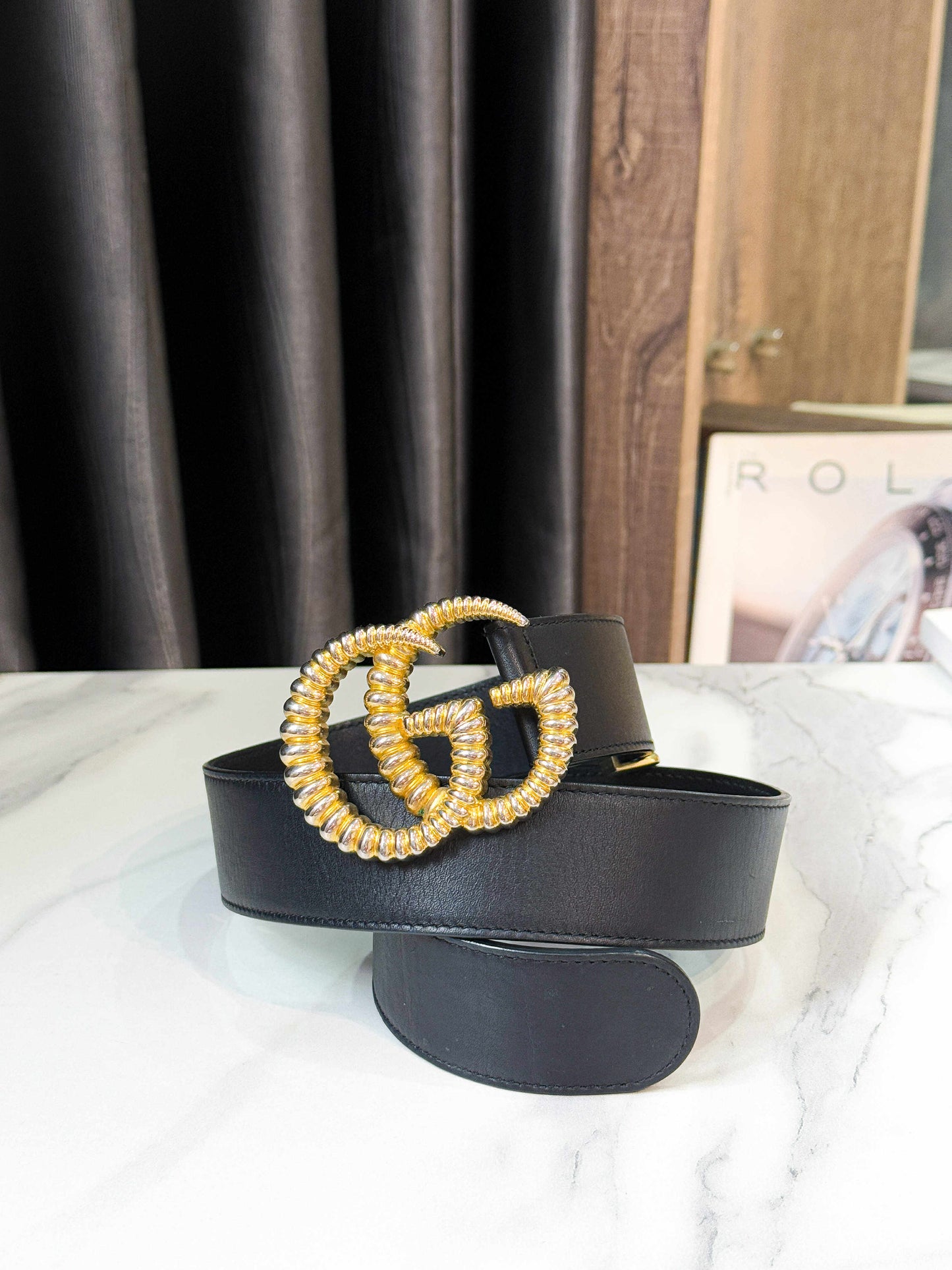Belt Gucci Size 70 Bản 3.5cm Used