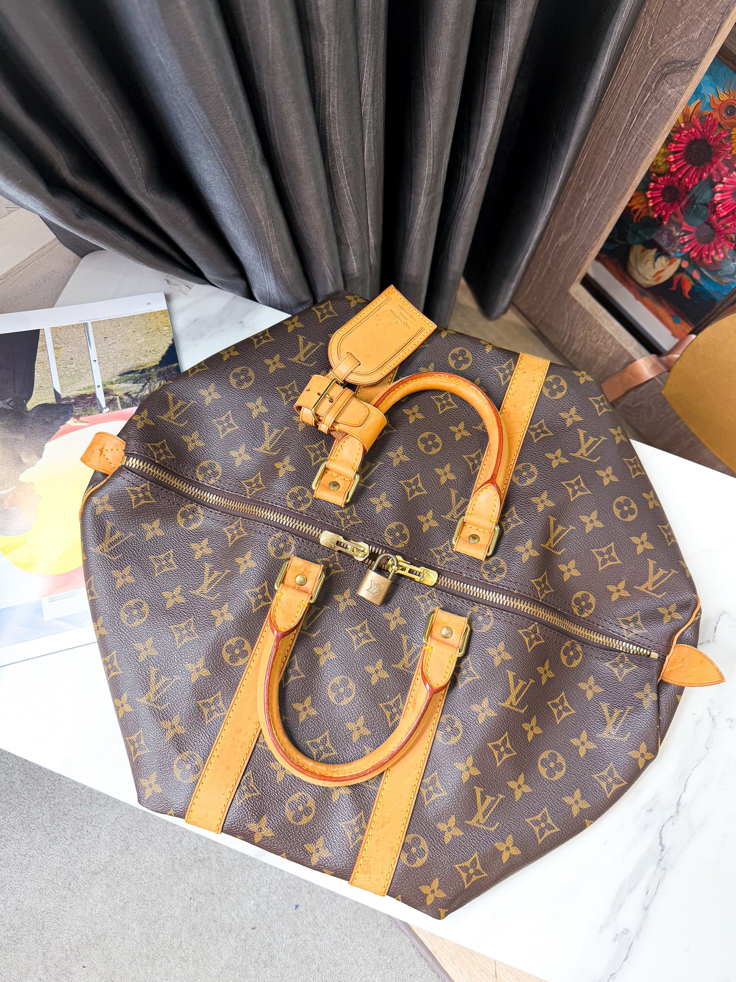 A LV Keepall 45