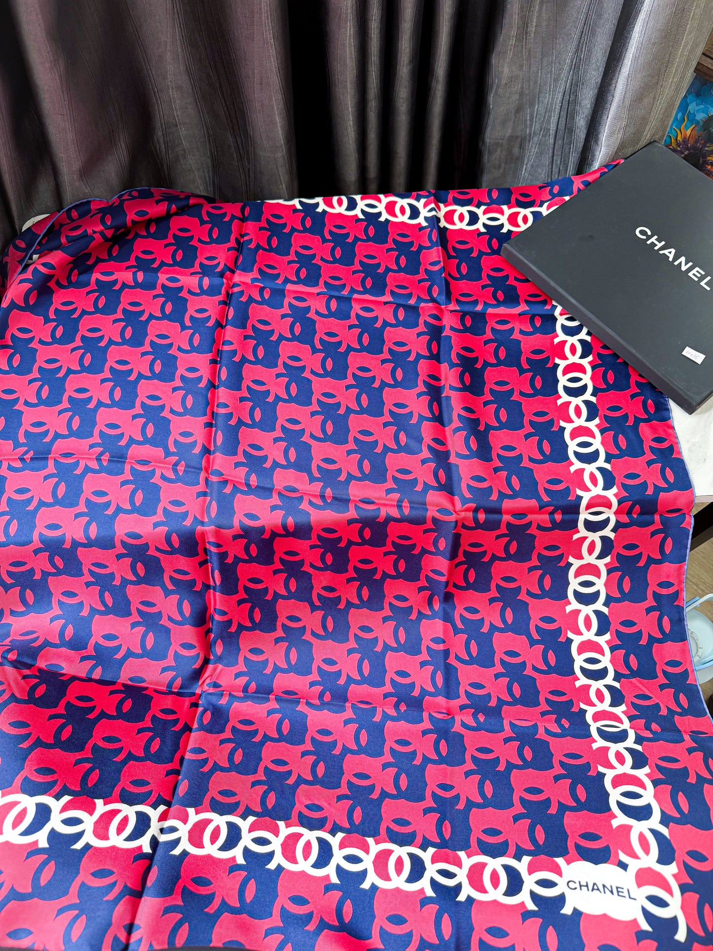 Khăn Chanel New Khổ 90x90 HN6 25/10