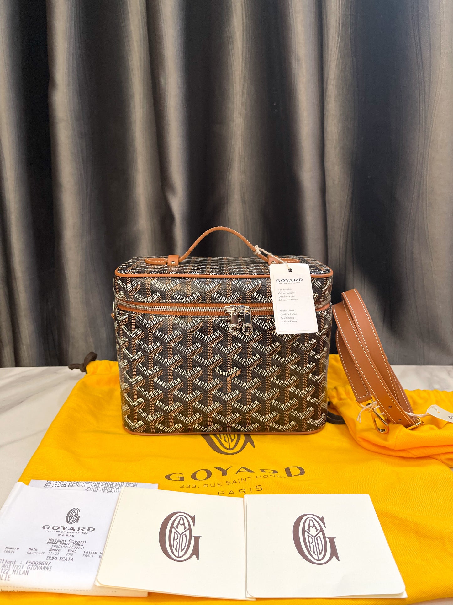 A Goyard Vanity New