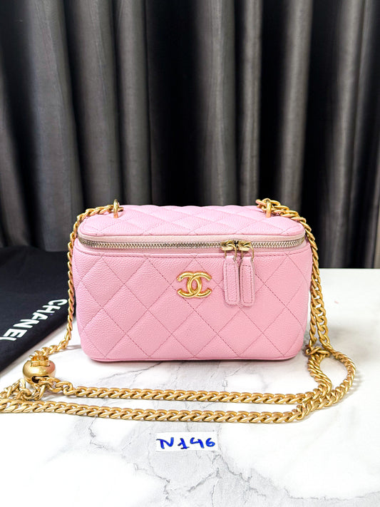 A A Vanity Chanel Caviar Pink TV146