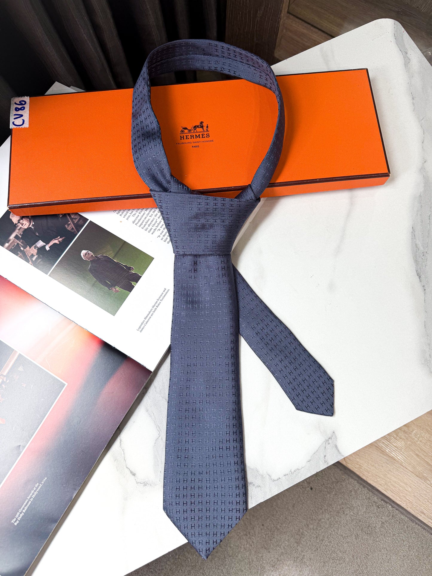 Cà Vạt Hermes CV86