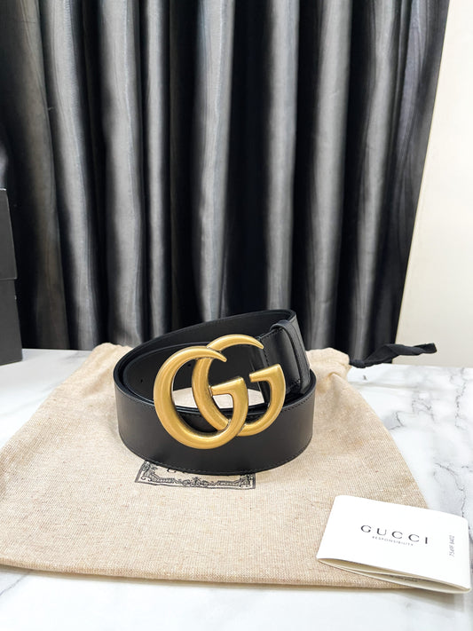 Gucci-Gürtel 4 cm Schwarz