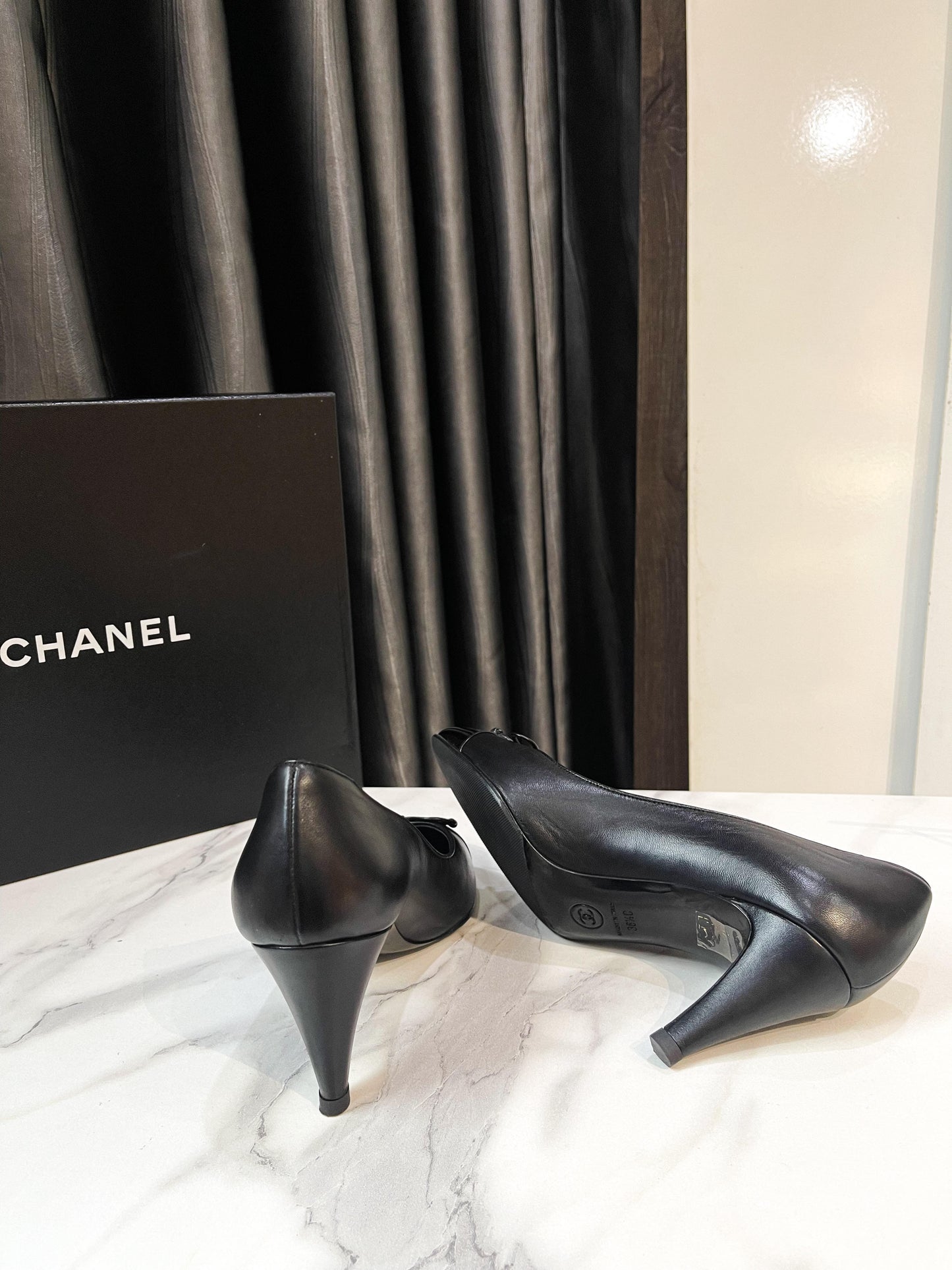 Giày Cao Gót Chanel Size 36.5C