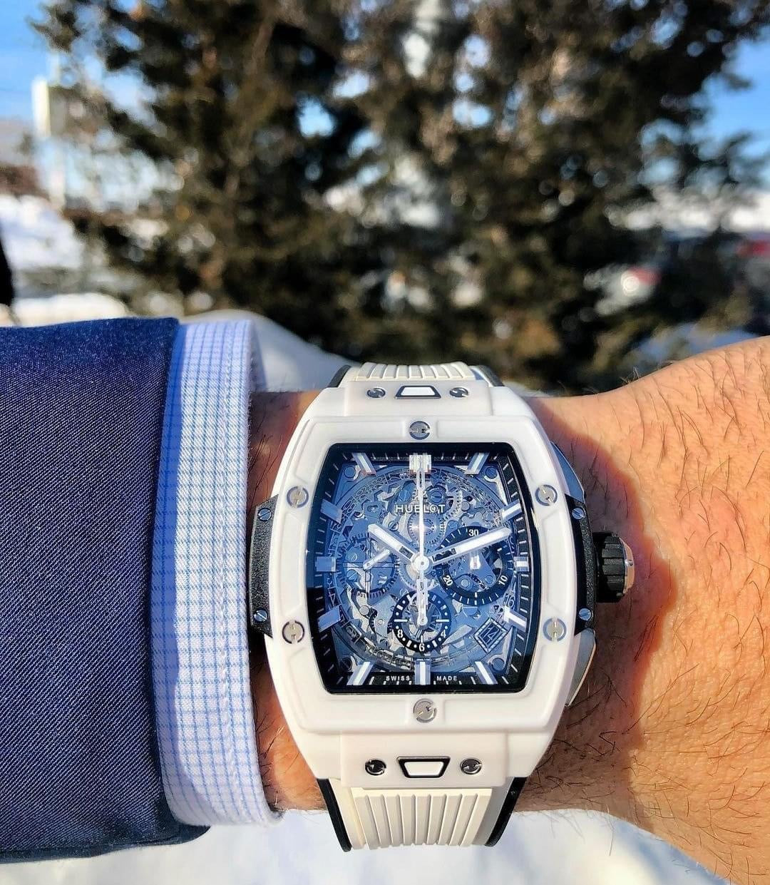 Đồng Hồ Hublot Spirit Of Bigbang Ceramic White size 42mm