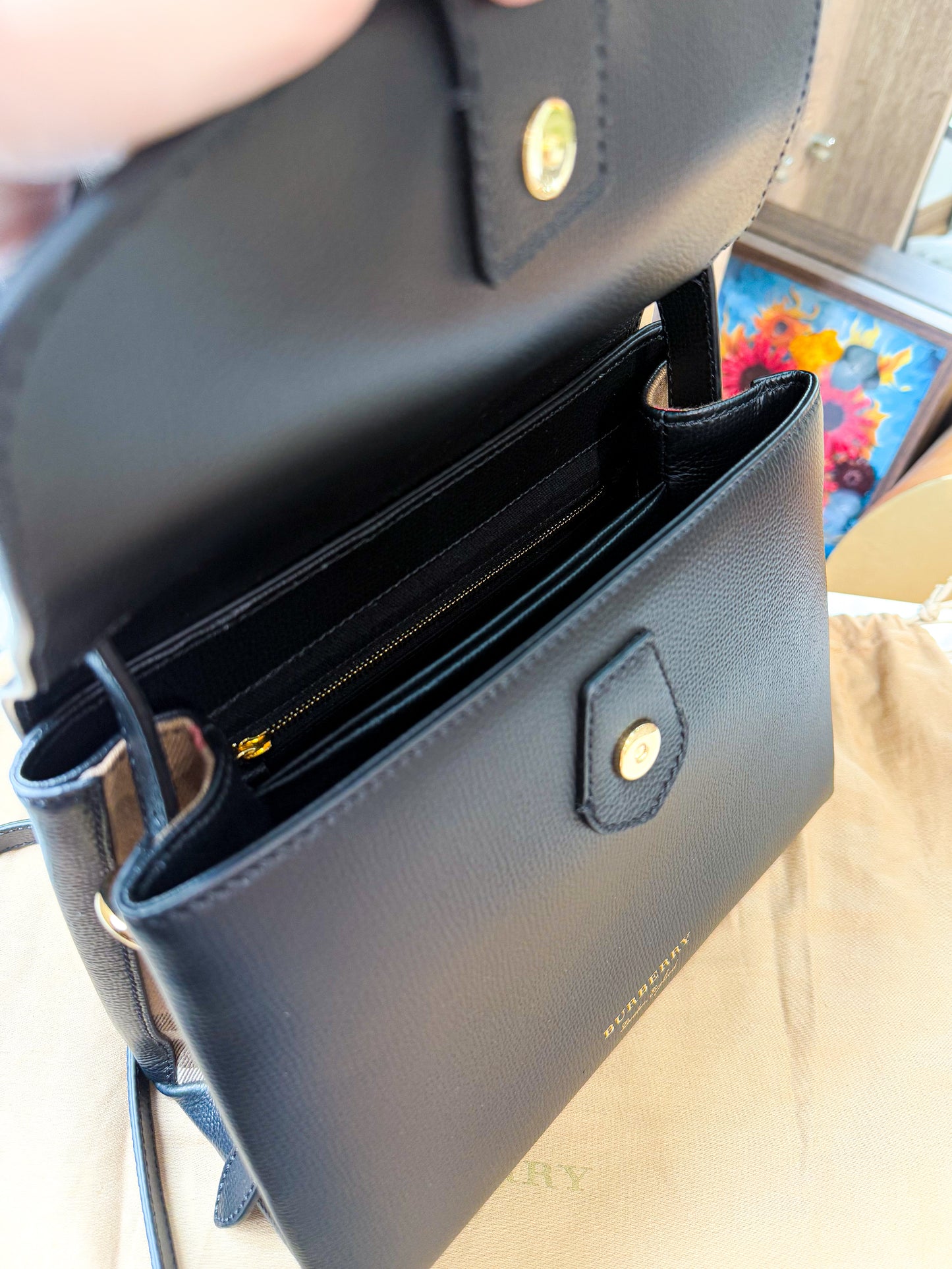 A BBR Handbag Đen New
