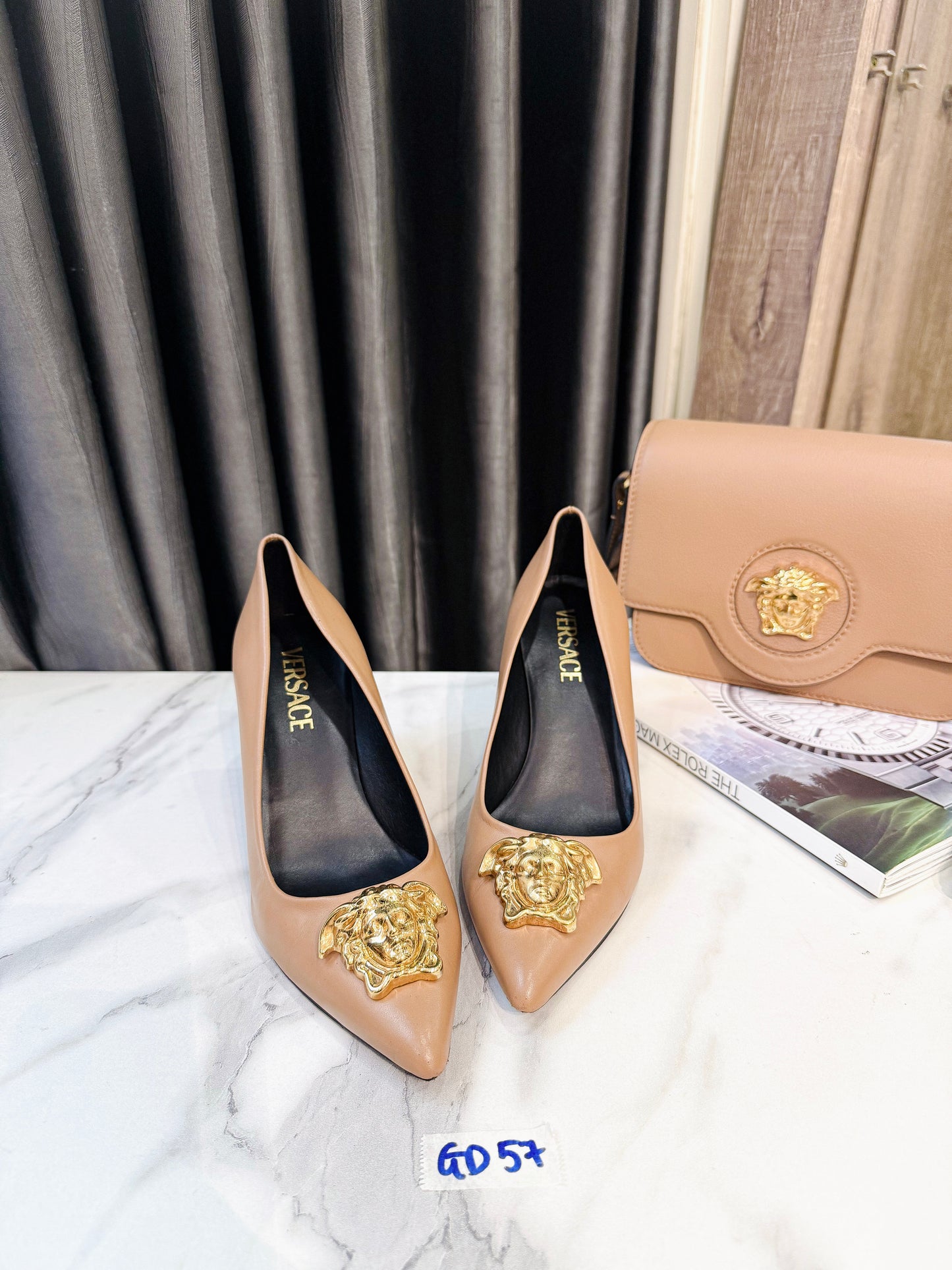 Giày Cao Gót Versace Size 36 GD57