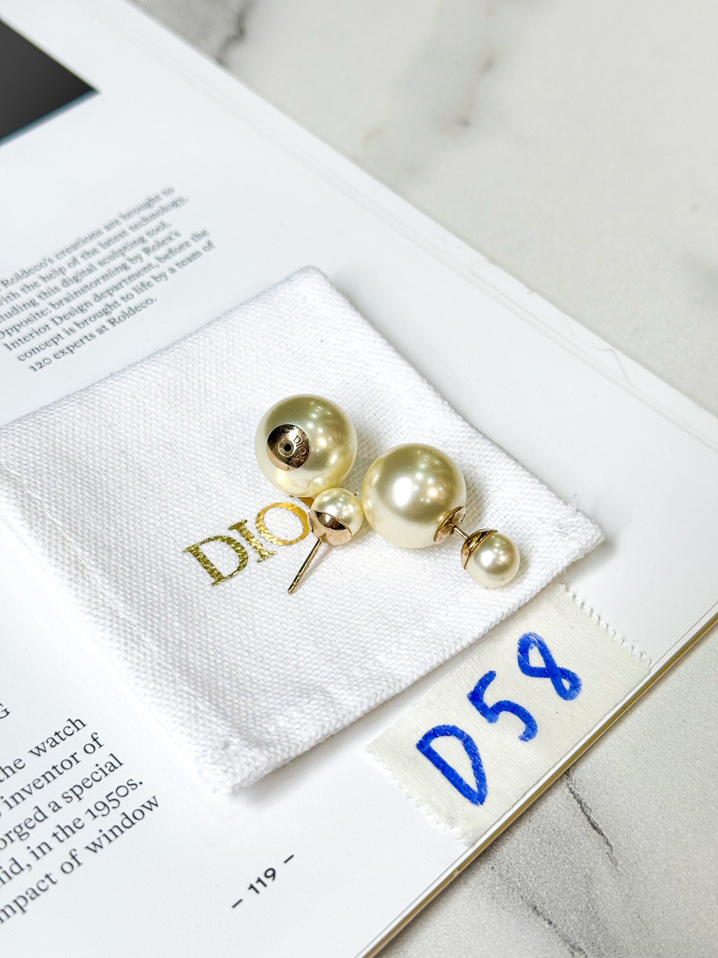 Khuyên Tai Dior D58