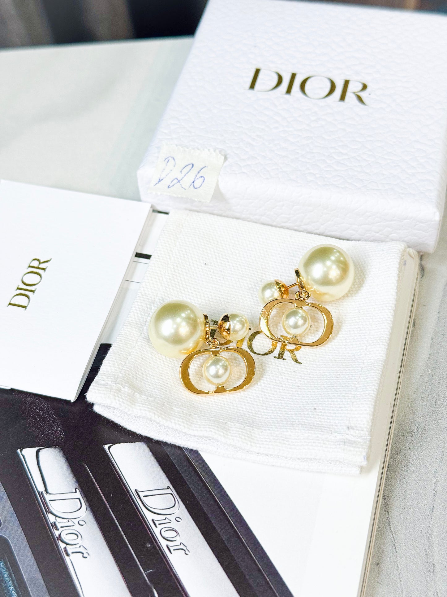 Khuyên Tai Dior New D26