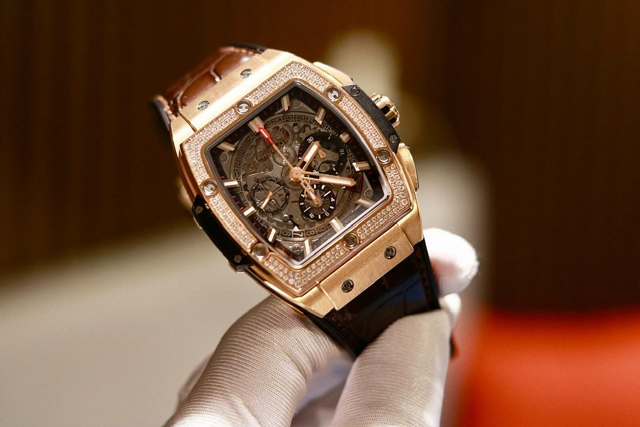 Đồng Hồ Hublot Spirit Of Bigbang 42mm Kinggold Diamonds