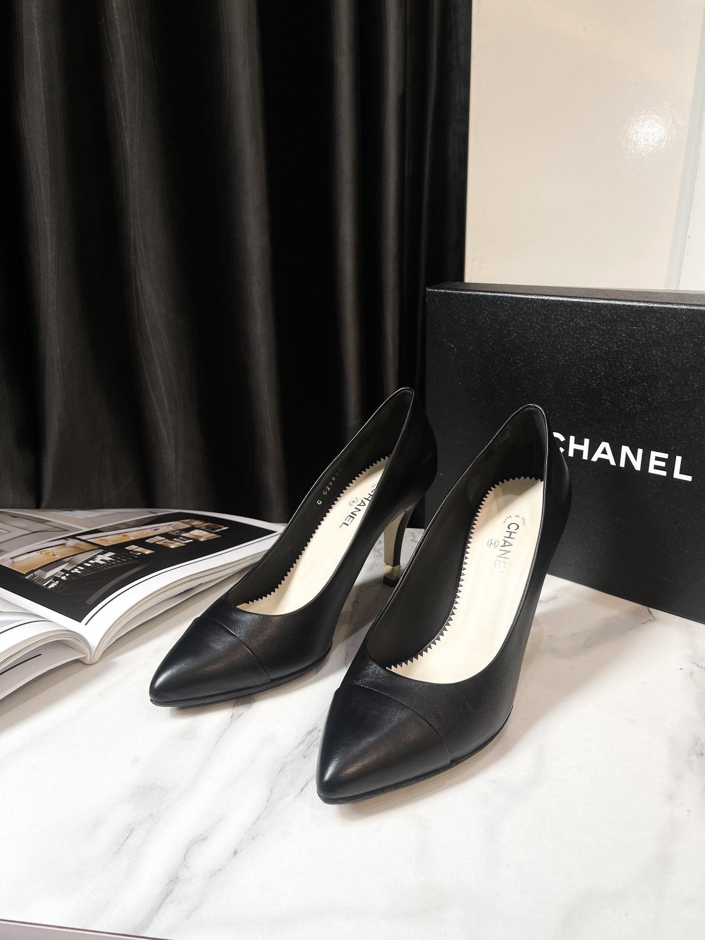 Giày Cao Gót Chanel Size 38.5C