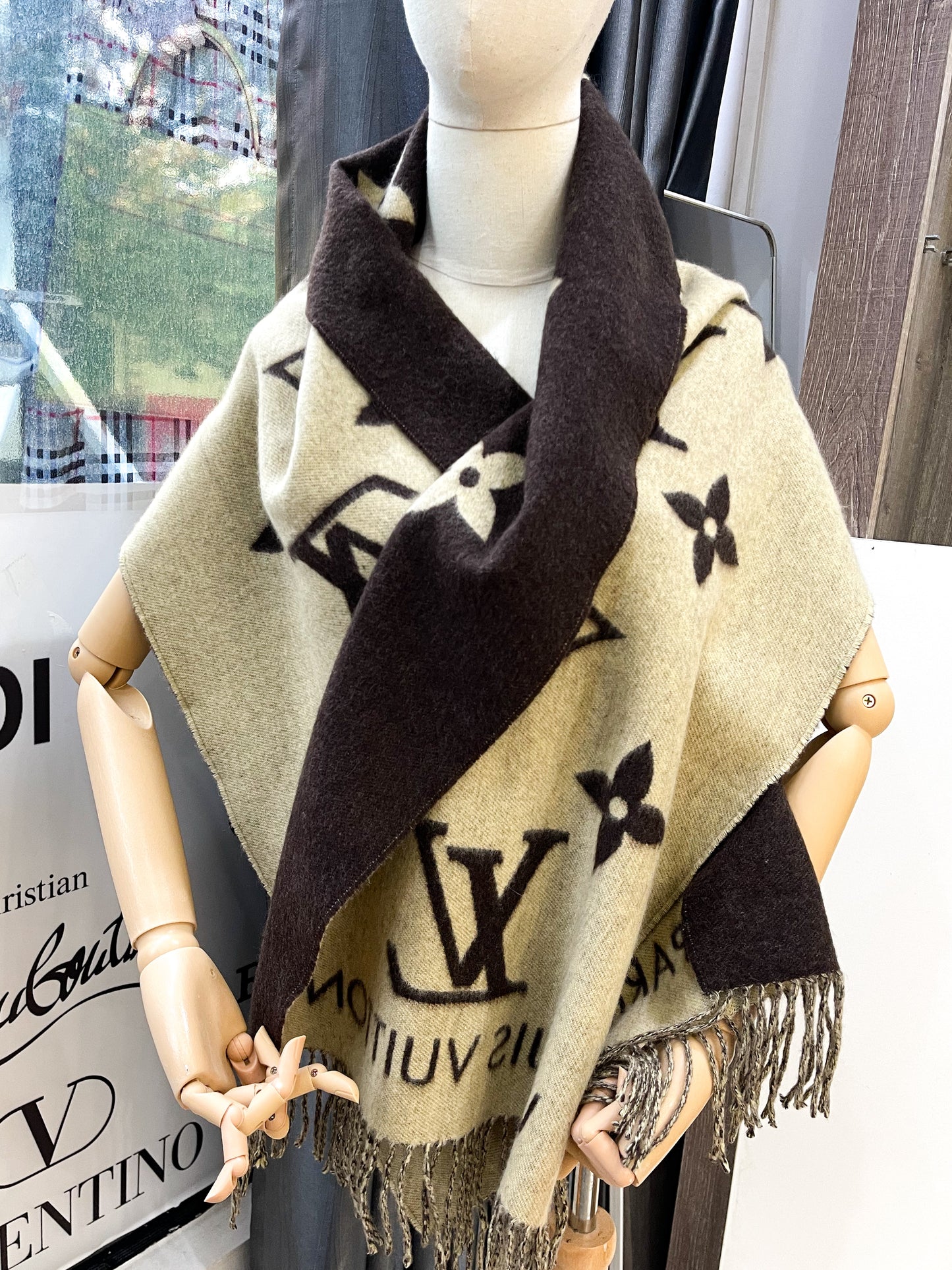 Khăn LV Cashmere