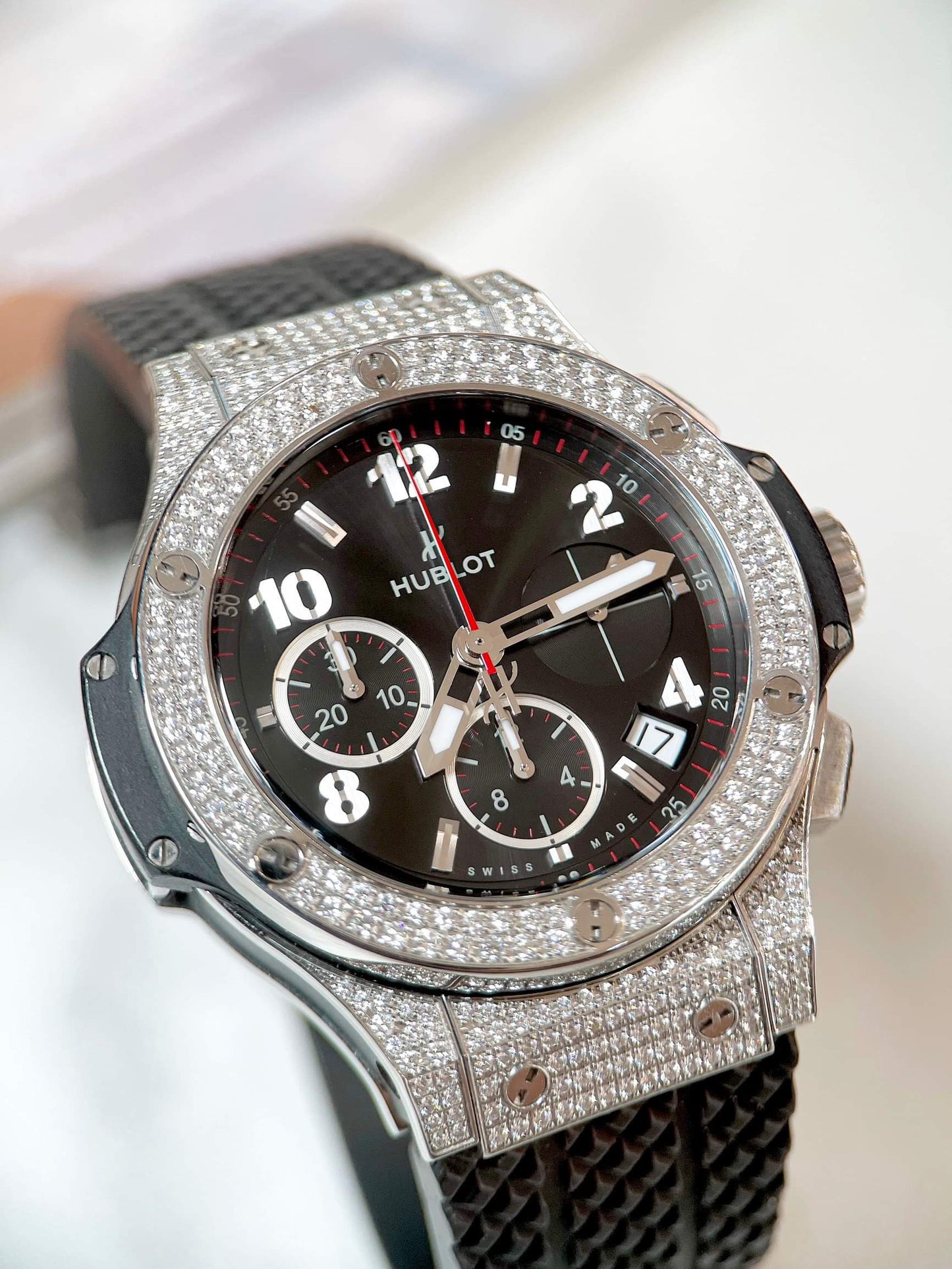 Đồng Hồ Hublot Bigbang 41mm Pave