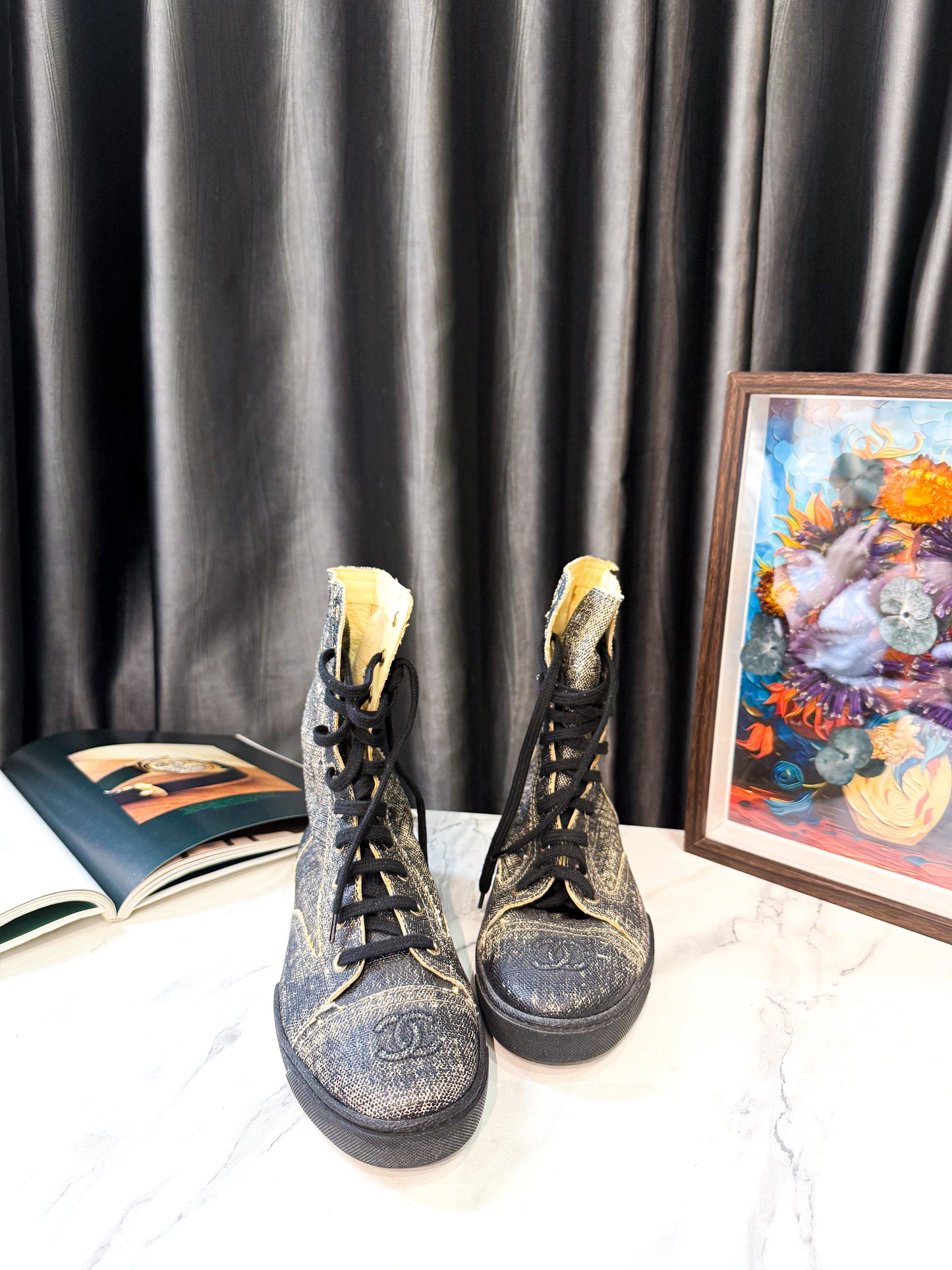 Boot Chanel Giả Cổ Size 39